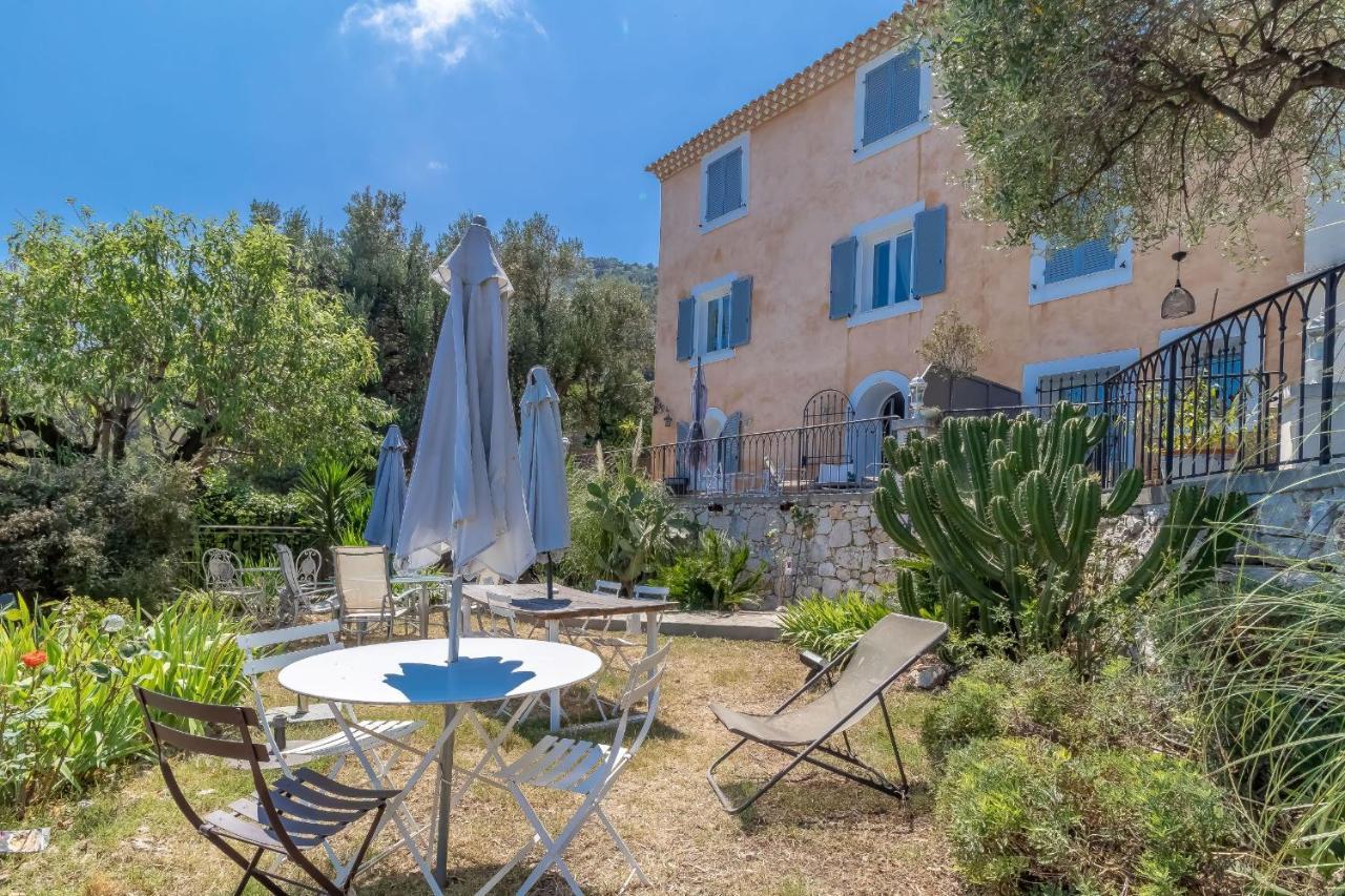 Le Mas D'Angeline, Vue Mer, Jardin Commun, Parking, Voiture Requise, 10 Min En Voiture De Monaco, Route Etroite, Pente Raide, Croisement Limite, Sea View, Shared Garden, Parking, Car Required, 10 Min Drive From Monaco, Narrow Steep Road, Limited Pass Beausoleil Esterno foto