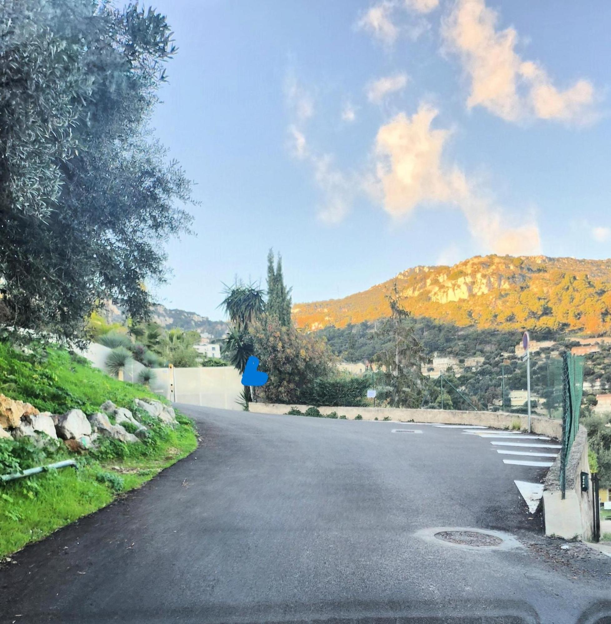 Le Mas D'Angeline, Vue Mer, Jardin Commun, Parking, Voiture Requise, 10 Min En Voiture De Monaco, Route Etroite, Pente Raide, Croisement Limite, Sea View, Shared Garden, Parking, Car Required, 10 Min Drive From Monaco, Narrow Steep Road, Limited Pass Beausoleil Esterno foto