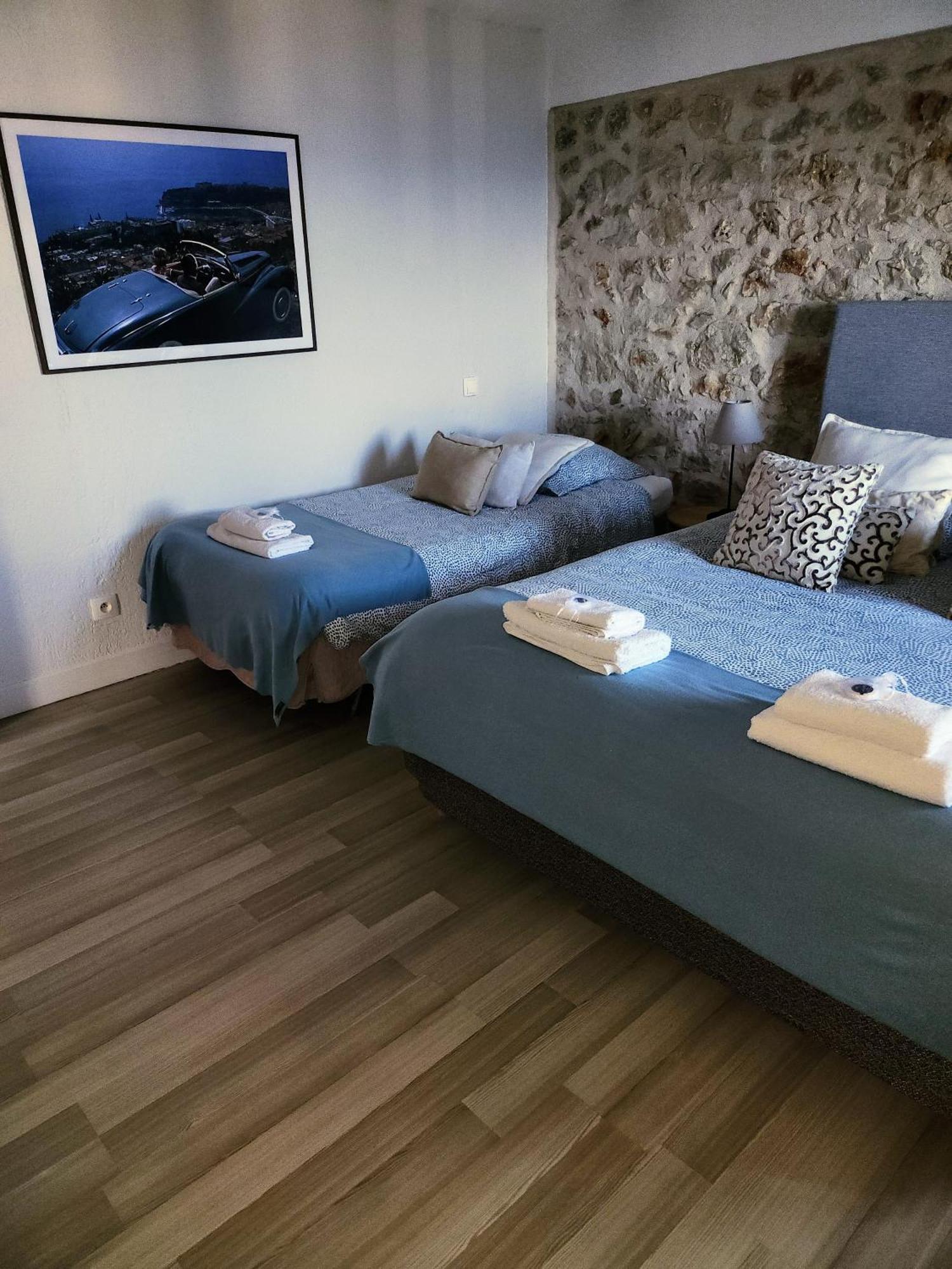 Le Mas D'Angeline, Vue Mer, Jardin Commun, Parking, Voiture Requise, 10 Min En Voiture De Monaco, Route Etroite, Pente Raide, Croisement Limite, Sea View, Shared Garden, Parking, Car Required, 10 Min Drive From Monaco, Narrow Steep Road, Limited Pass Beausoleil Esterno foto